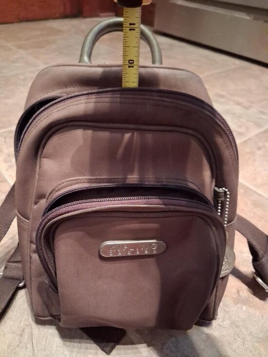 Kipling Handbags - KIPLING Vintage 90’s/00’s Oxygen Brown Nylon Small Backpack